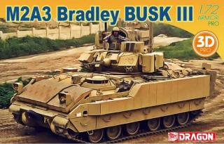 Dragon - M2A3 BRADLEY BUSK III, Model Kit tank 7678, 1/72