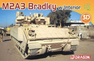 Dragon - M2A3 w/INTERIOR, Model Kit tank 7610, 1/72