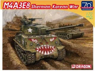 Dragon - M4A3E8 SHERMAN Korean War (70th Anniversary), Model Kit tank 7570, 1/72