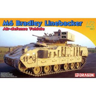 Dragon - M6 Bradley Linebacker Air-defense Vehicle, Model Kit 7624, 1/72