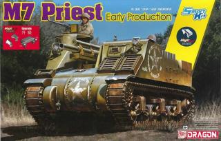 Dragon - M7 Priest Early Production w/Magic Track , Model Kit military 6817, 1/35