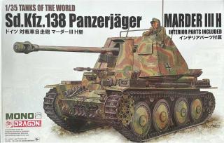 Dragon - MARDER III H, Model Kit tank MD003, 1/35