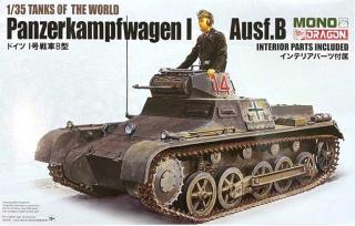 Dragon - Pz.Kpfw.I Ausf.B w/INTERIOR, Model Kit tank MD001, 1/35