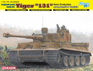 Dragon - Pz.Kpfw.VI Ausf.E Tiger I., s.Pz.Abt.504, Tunis, Model Kit 6820, 1/35
