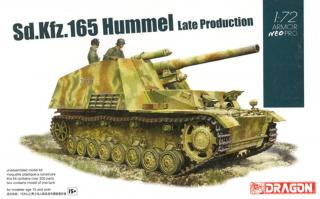 Dragon - Sd.Kfz.165 Hummel Late Production w/NEO Tracks, Model Kit tank 7628, 1/72