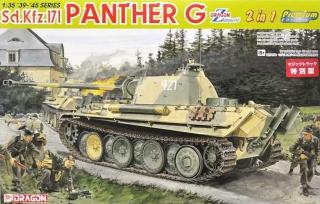 Dragon - Sd.Kfz.171 Ausf.G Panther, Wehrmacht, Model Kit military 6602, 1/35