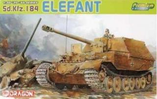 Dragon - Sd.Kfz.184 ELEFANT (PREMIUM EDITION), Model Kit military 6311, 1/35