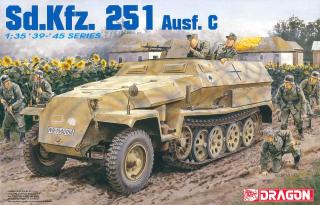 Dragon - Sd.Kfz.251/1 Ausf.C ''Hakl'', Model Kit military 6187, 1/35