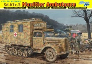 Dragon - Sd.Kfz.3 Maultier Ambulance (Smart Kit), Model Kit military 6766, 1/35