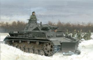 Dragon - Sd.Kfz.IV Ausf.B s radlicí, Model Kit 6764, 1/35