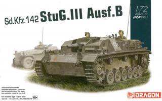 Dragon -  StuG.III Ausf.B w/Neo Track, Model Kit military 7636, 1/72