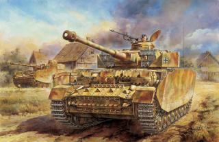 Dragon - tank Pz.Kpfw.IV Ausf.H, Model Kit 7497, 1/72