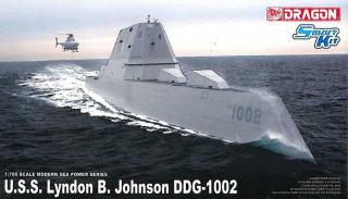 Dragon - U.S.S. Lyndon B. Johnson (DDG-1002), Model Kit 7148, 1/700