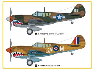 Hobby Boss - Curtiss P-40M Kitty Hawk, Model Kit 5801, 1/48