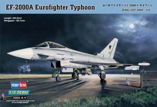 Hobby Boss - Eurofighter Typhoon EF-2000A, Model Kit 264, 1/72