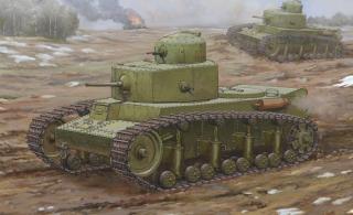 Hobby Boss - T-12 Medium Tank,  Rusko, Model Kit 3887, 1/35