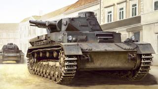 Hobbyboss -  Germ.PzKpfw IV. Ausf C, Wehrmacht, ModelKit 130, 1/35