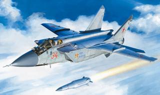 Hobbyboss - Mikojan-Gurevič MiG-31BM. w/KH-47M2, sovětské letectvo, ModelKit 1770, 1/48