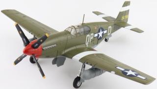 HobbyMaster - North American P-51B Mustang, USAF, 4th FG, 334th FS, Steve Pisanos, květen 1944, 1/48