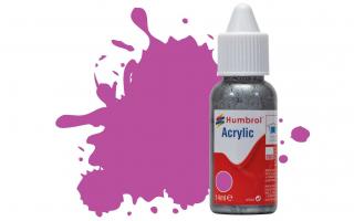 Humbrol barva akrylová 14ml - No58 Magenta Matt - DB0058