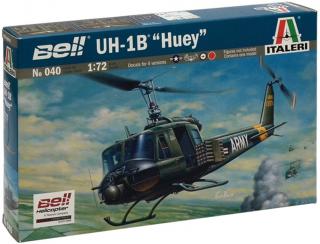 Italeri - Bell UH-1B Iroquois / Huey, Model Kit 0040, 1/72