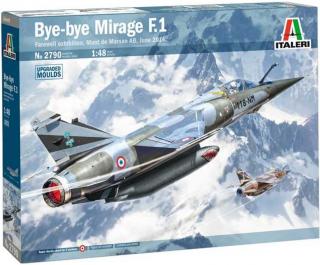 Italeri - Dassault Mirage F.1, Bye-bye MIRAGE F1, červen 2014, Model Kit 2790, 1/48