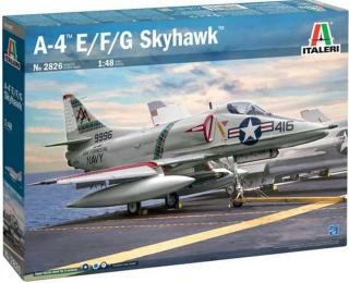 Italeri - Dougals A-4 E/F/G Skyhawk, Model Kit letadlo 2826, 1/48