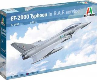 Italeri - Eurofighter Typhoon EF-2000  In R.A.F. Service , Model Kit 1457, 1/72
