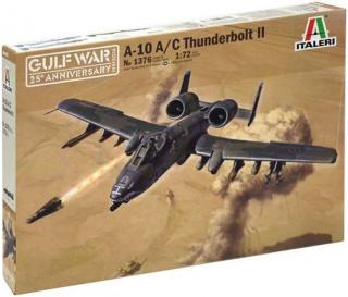 Italeri - Fairchild A-10 A/C Thunderbolt II, válka v Perském zálivu, Model Kit 1376, 1/72