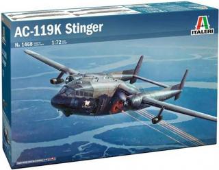 Italeri - Fairchild C-119K Stinger, Model Kit letadlo 1468, 1/72