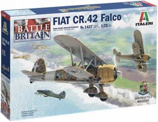 Italeri - Fiat CR.42 Falco, Model Kit 1437, 1/72