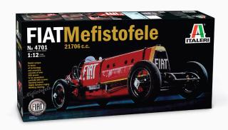 Italeri - Fiat Mefistofele, 1923, Model Kit 4701, 1/12