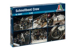 Italeri - figurky posádka Schnellbootu, Model Kit 5607, 1/35