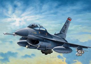 Italeri - General Dynamics F-16 C/D Night Falcon, Model Kit 0188, 1/72