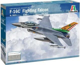 Italeri - General Dynamics F-16C Fighting Falcon, Model Kit letadlo 2825, 1/48