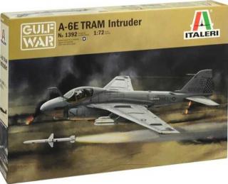 Italeri - Grumman A-6E Intruder, verze TRAM, Model Kit letadlo 1392, 1/72