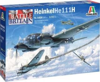 Italeri - HEINKEL HE111H, Model Kit letadlo 1436, 1/72
