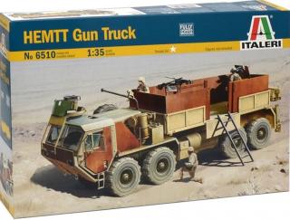 Italeri - HEMTT Gun Truck, Model Kit military 6510, 1/35