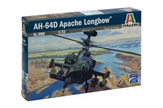 Italeri - Hughes AH-64D Apache Longbow, Model Kit 0080, 1/72