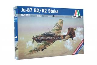 Italeri - Junkers Ju-87 B-2/R-2 Stuka, Model Kit 1292, 1/72