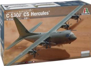 Italeri - Lockheed Martin C-130J C5 Hercules, Model Kit letadlo 2746, 1/48
