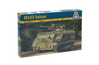 Italeri - M163 Vulcan, samohybný protiletadlový systém, Model Kit 7066, 1/72