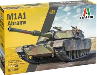 Italeri - M1A1/A2 Abrams, Model Kit tank 6596, 1/35