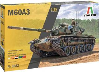 Italeri - M60A3 Patton, Model Kit 6582, 1/35