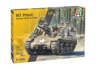 Italeri - M7 Priest, Model Kit 6580, 1/35