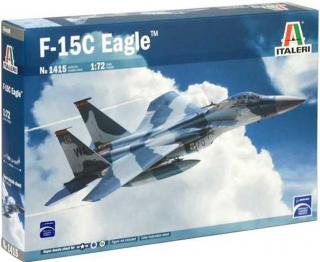 Italeri - McDonnell Douglas F-15C Eagle, Model Kit letadlo 1415, 1/72