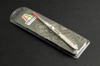 Italeri - pinzeta pro uchycení 160 mm, Fine serrated locking tweezers 160mm, 50821