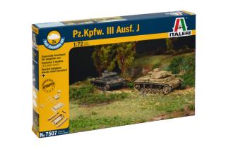Italeri - Pz.Kpfw.III Ausf.J, Fast Assembly 7507, 1/72