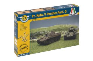 Italeri - Pz.Kpfw.V Ausf.G Panther, Fast Assembly 7504, 1/72