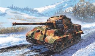 Italeri - Pz.Kpfw.VI Ausf.B Tiger II - Königstiger, Model Kit 7004, 1/72